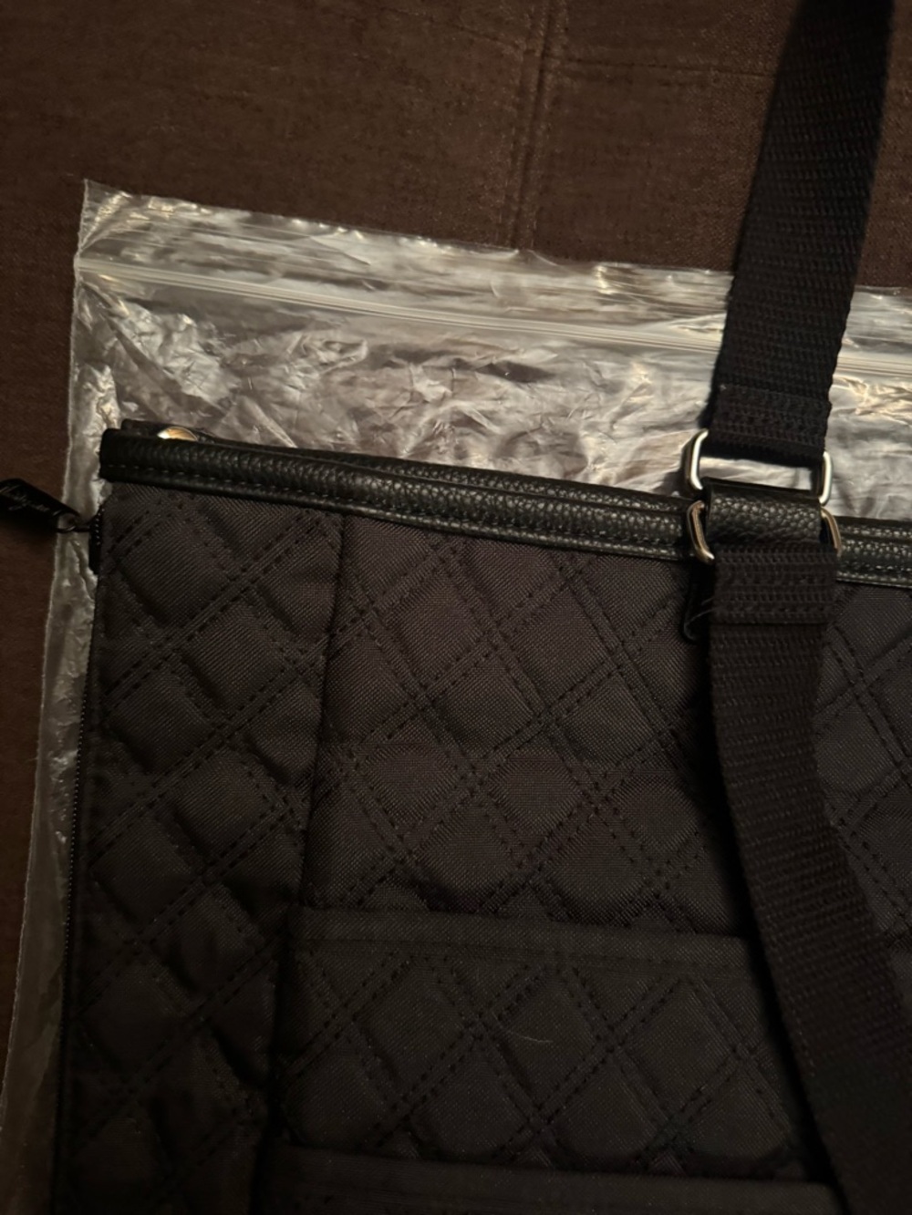 Thirty One Double Take Tote Bag Reversible Quilted Diamonds/Moosin Around NWT - Picture 2 of 10
